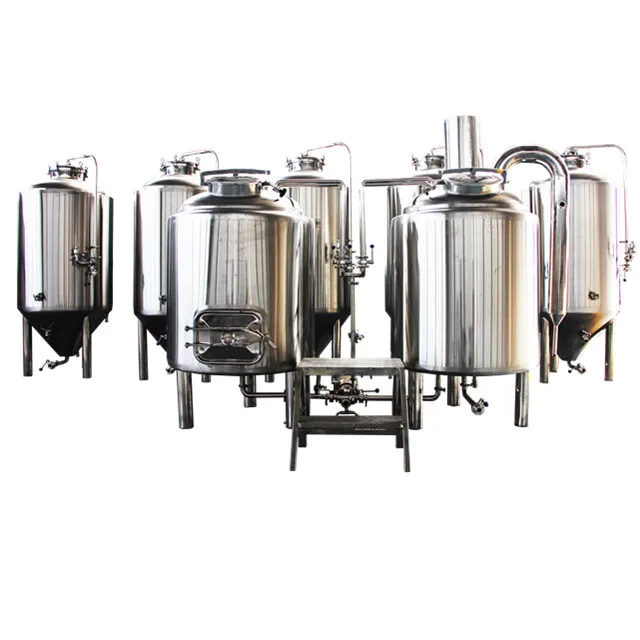 Factory top quality industrial brewery 300L 500L 1000L 2000L 3000L brewhouse beer brewing equipment