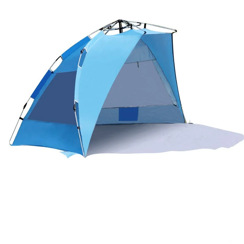 New LightWeight Portable Beach Tent Quick Open Shade Single Camping Tent Park Picnic Tent