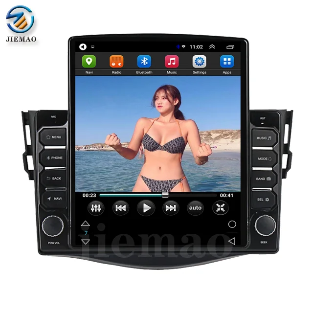 
Android DVD Car Video Radio Player For Toyota RAV4 2006-2012 Car Navigation GPS Stereo Audio Multimedia System 32g 