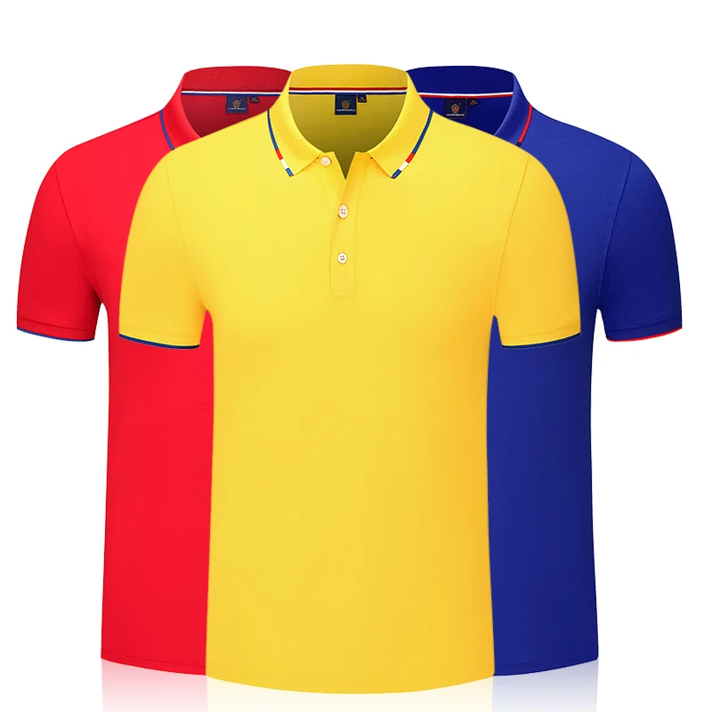 Wholesale OEM Logo Plain Cotton American Size polo shirts short sleeve golf t shirts for men