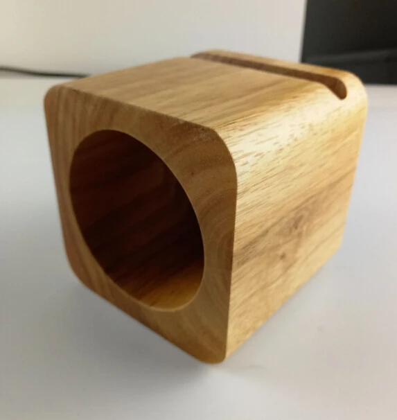 
Customized natural bamboo wood sound amplifier 