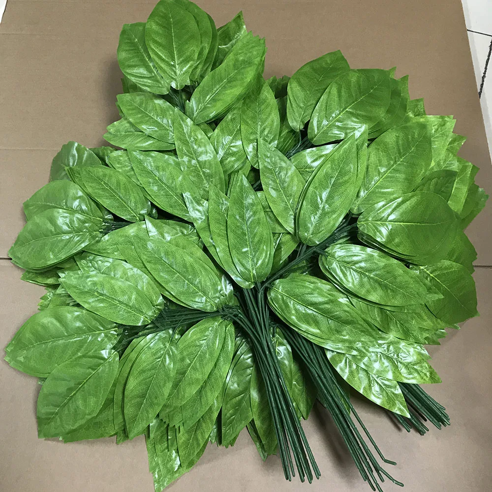 Faux Plant Leaves Decoration Artificial Leaves for Decorative Tree Wedding Decor