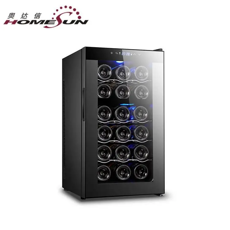 Custom Semiconductor Electric Refrigerator Dual Zone Wine Cooler Manufacturers 18 Bottle SAA