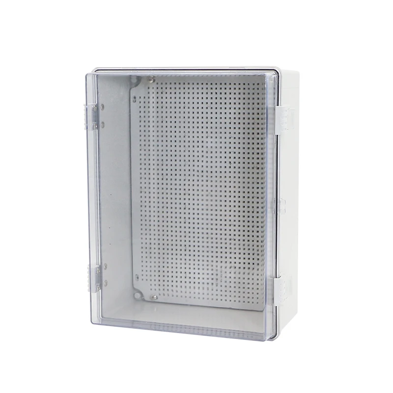 IP67 Protection Aluminum 400X300X200mm Hinged Electrical Junction Box ABS Switch Enclosure Waterproof Dustproof Outdoor Use