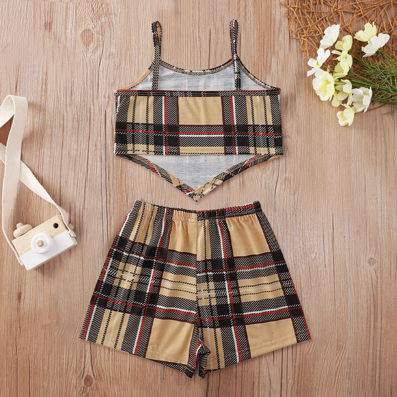 Оптовая продажа 2020, детская ткань, Бутик для девочек, детская летняя одежда, повседневная одежда для маленьких детей, комплект одежды для девочек