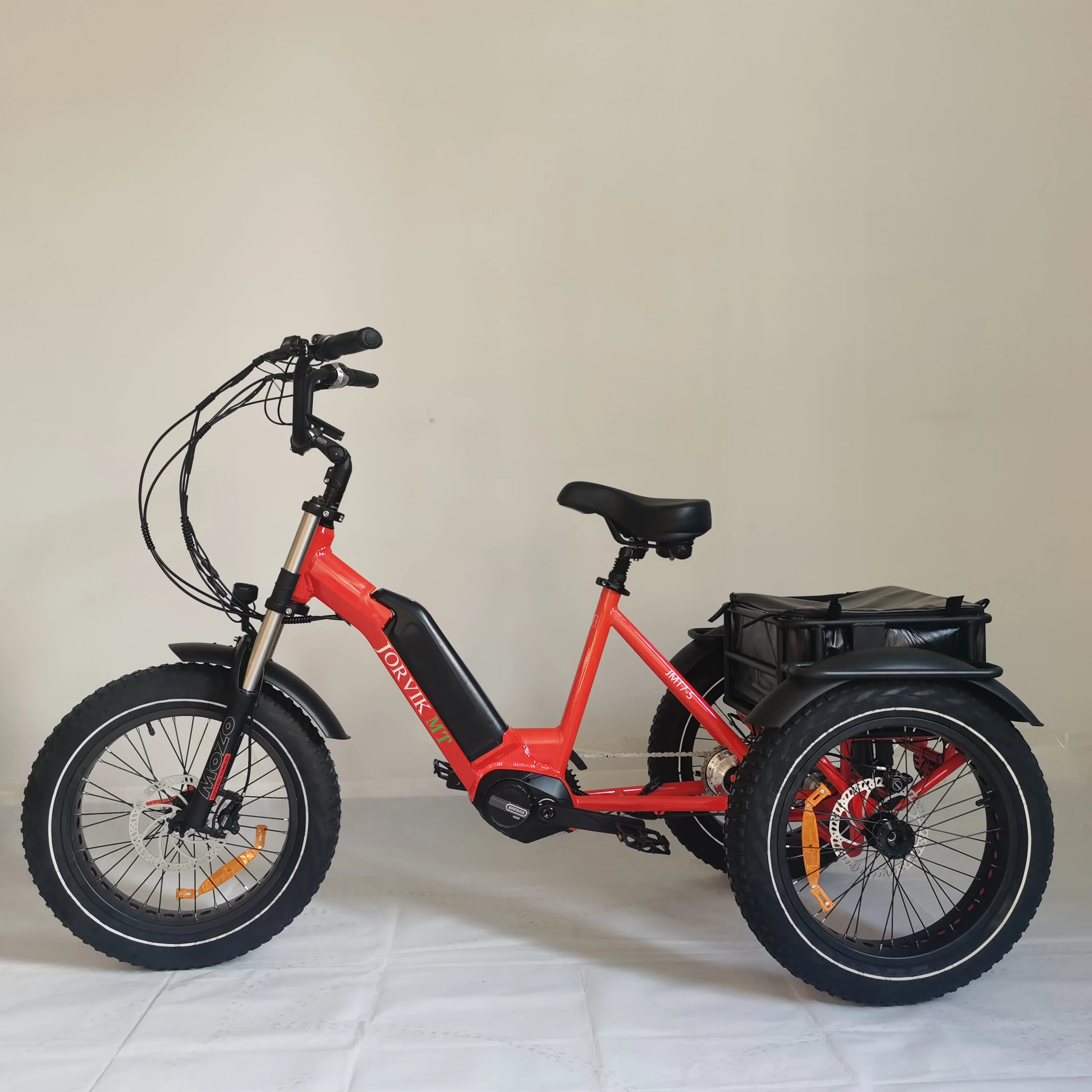 Fashion three wheel electric trike electric tricycles cargo 3 wheel electric bike fat tire tricycle