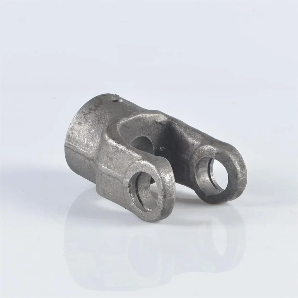 Plain Bore Yoke  agricultural machinery parts With Pin Hole Forged Tube Yoke For pto yoke assembly