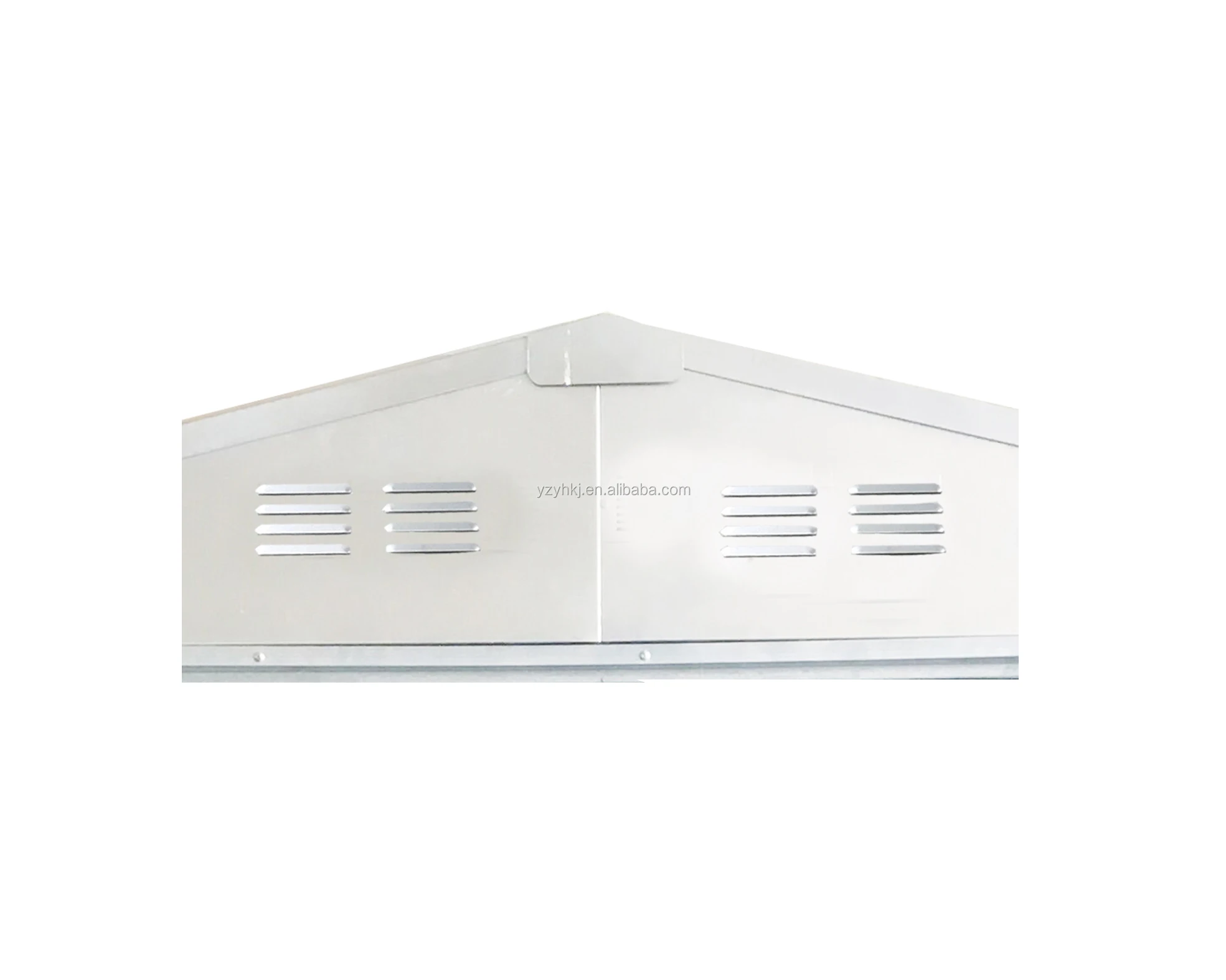  H 8 x 10 FT Apex Roof Outdoor Garden Shed With Sliding