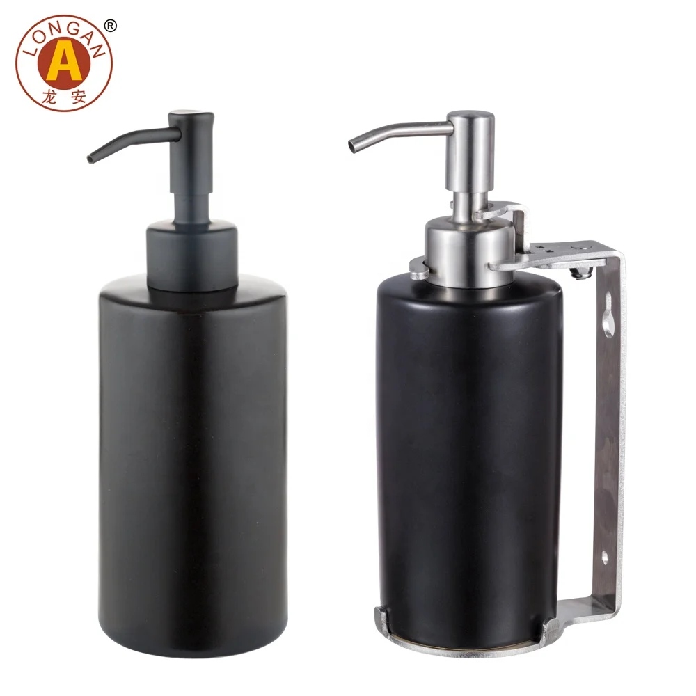 Wall Mounted Grated Soap Bar Dispenser Holder Pump Bottle Detergent Dispenser Holders Minimalist Style for Hotel Bathroom