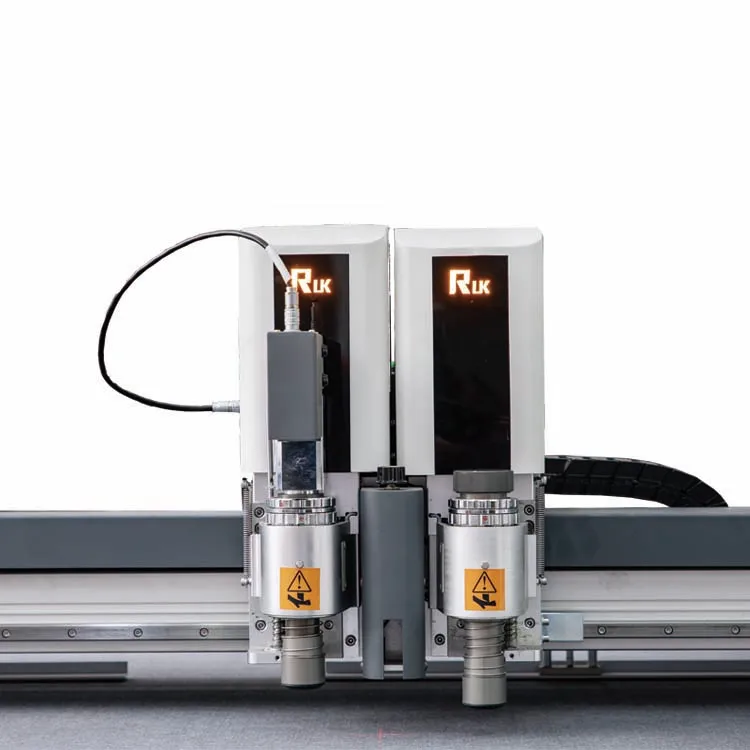 PVC sunboard digital flatbed oscillating knife cutting plotter V groove cutting machine