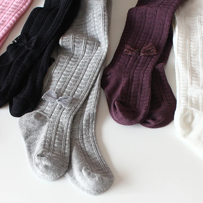 Free sample cotton cute girl tights pantyhose design kids children baby tights