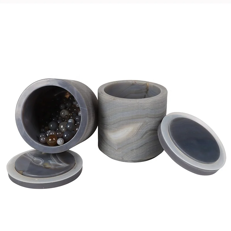 Agate Milling Jars and Balls On Sale for  Lab Planetary Ball Mill Jar Roll Ball Mill Jar