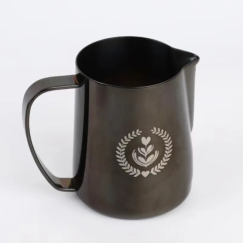 Hot sellers 2022 wholesale 304 Stainless Steel Milk Frothing Pitcher, 12 oz (350 ml), Coffee Milk Frothing Jug
