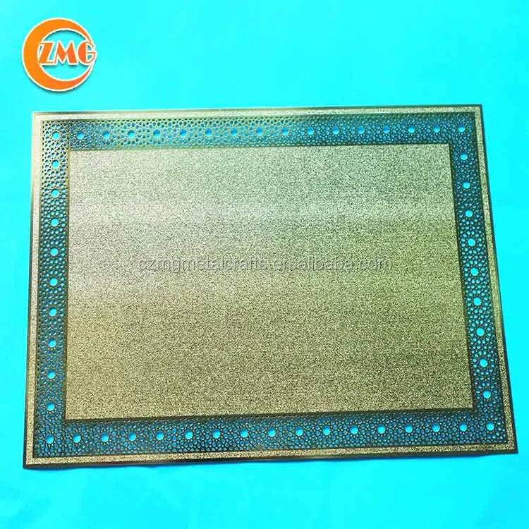 mould free personalized sublimation mirror stainless steel metal plaque