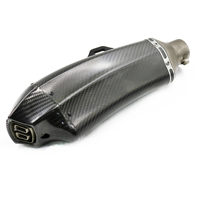 All Carbon Fiber motorcycle modified exhaust k153 muffler for 400-1200cc motorcycle exhaust system  Z250 Z900 K8 K325 exhaust