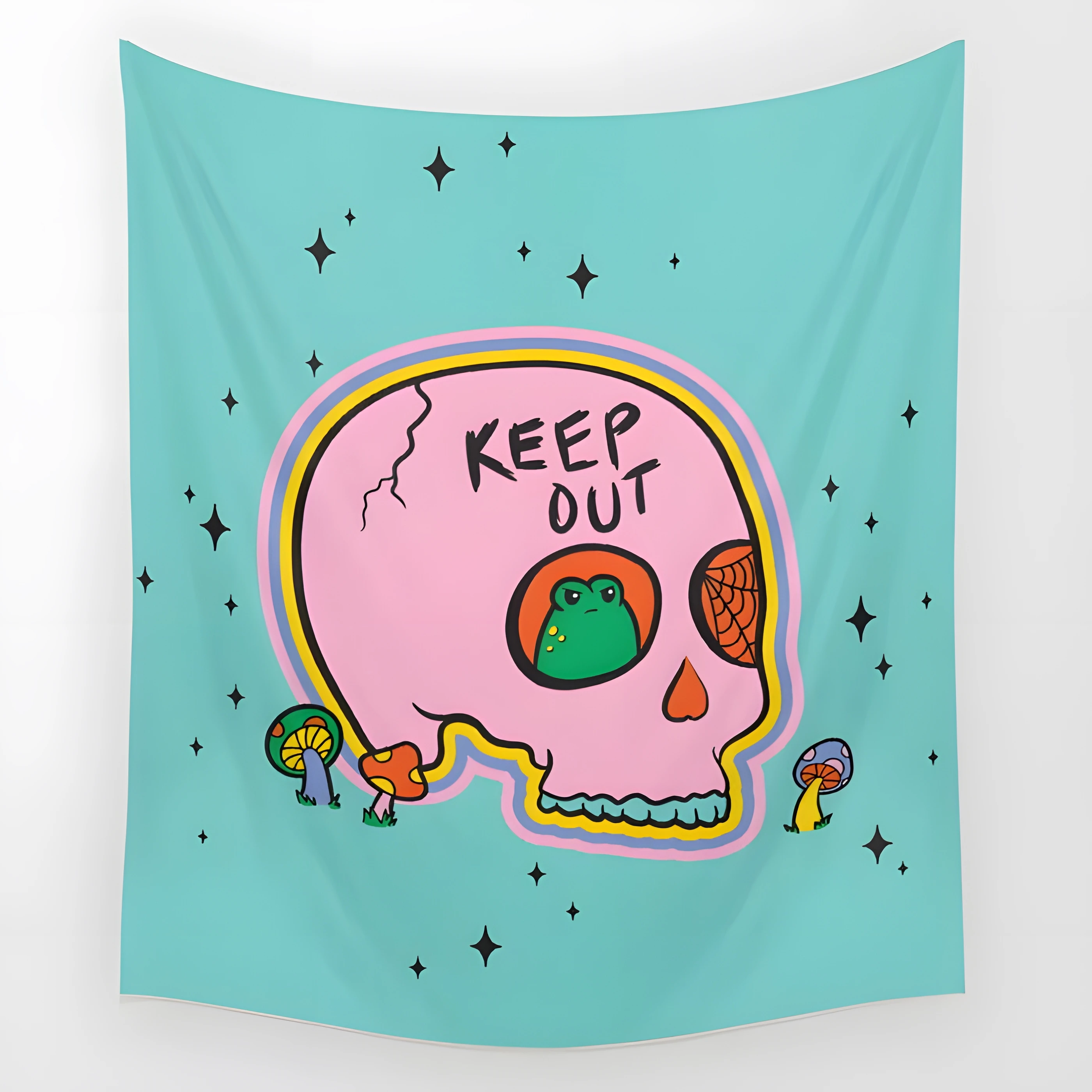 World map and Park sign tapestry mandala Wall Hanging Tapestry spiritual beautiful girls pure trippy tapiz