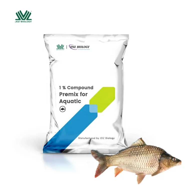 China Popular Way To Buy A Used vitamins powder concentrated premix 1% for fish tilapia health nutrition supplement
