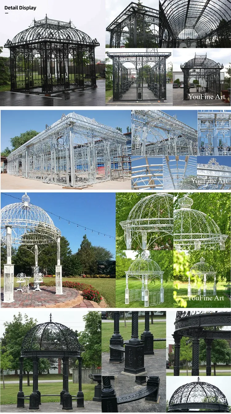 youfine iron gazebo detail