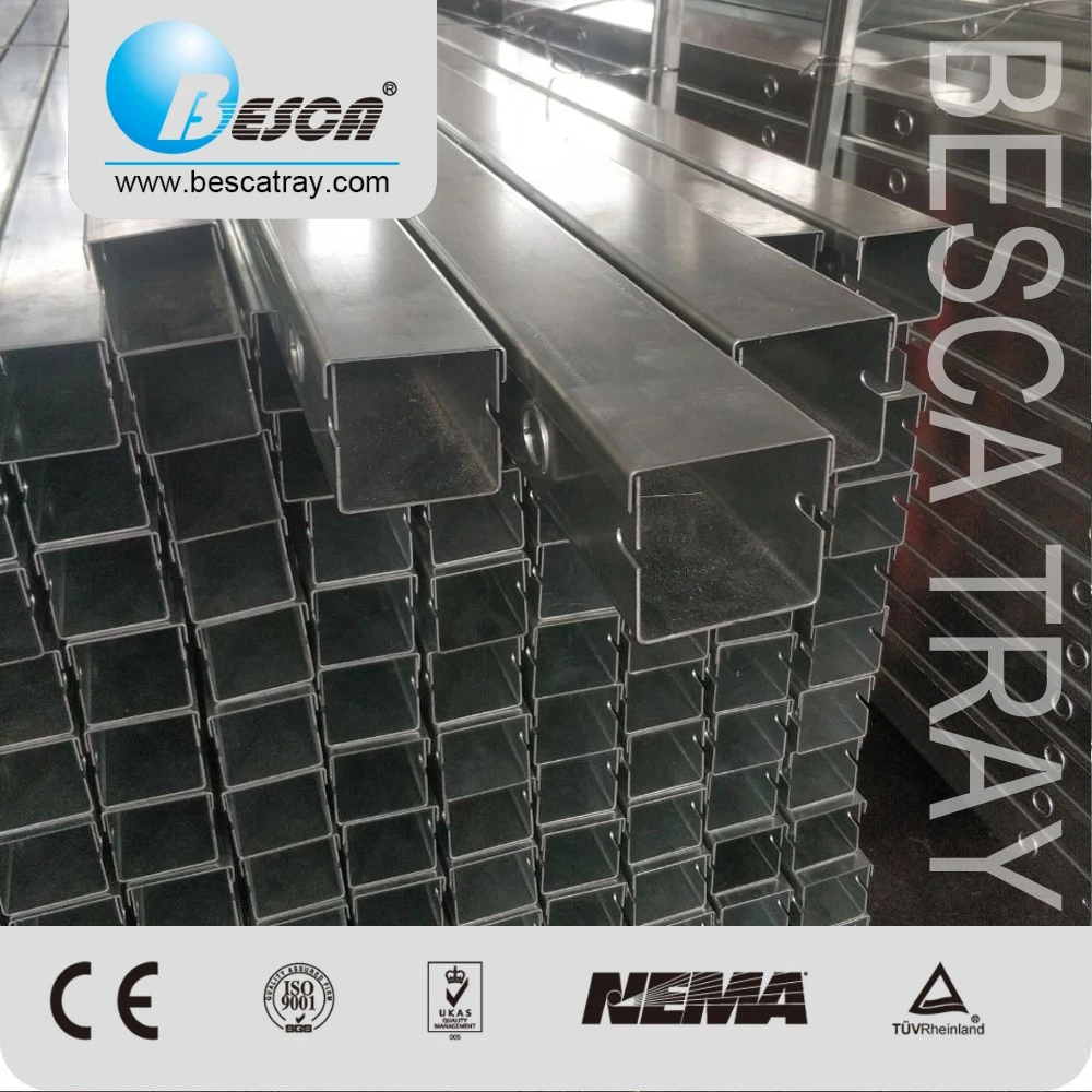 Besca Electrical Metal Supplier Cable Tray Trunking Wireway