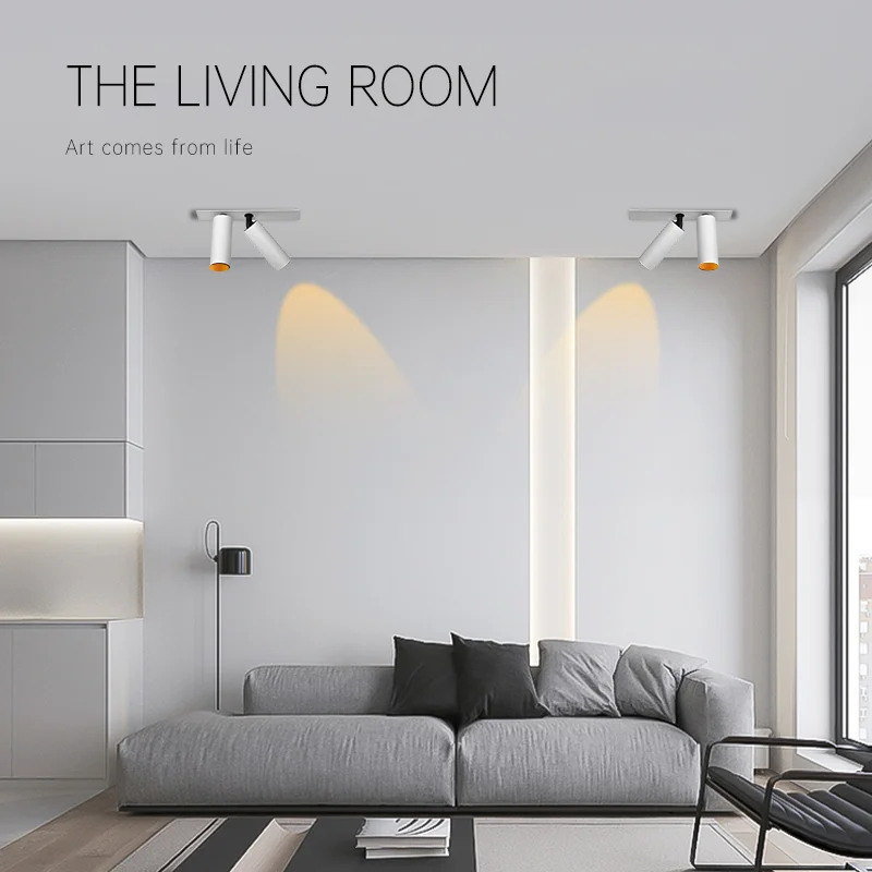 Pesetech recessed led wall washe 360deg rotated  spotlight downlight