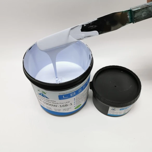 Stable Quality LPi Photoimageable White Pism Solder Mask PCB