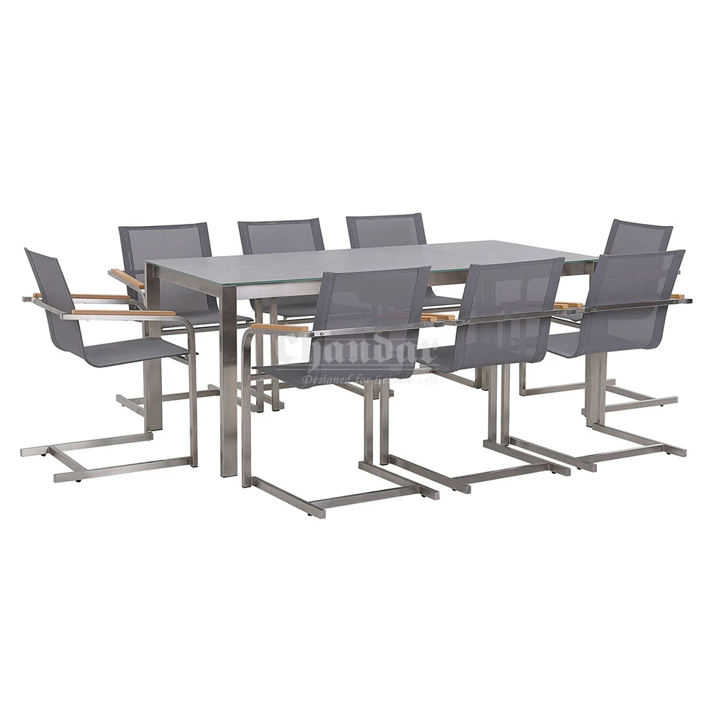 Factory Supply High Quality Stable And Rustproof High End Quality Metal Outdoor Furniture Garden Chairs