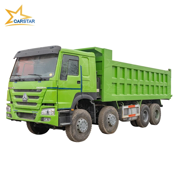 Sinotruk HOWO 371/420HP 10 колесный Подержанный самосвал Дубай