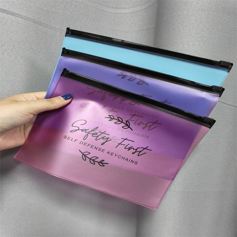 Pvc Jewelry Frosted Plastic Bag With Slider Zipper Frosted Zipper Poly Bag With Your Logo - Buy Zip Lock