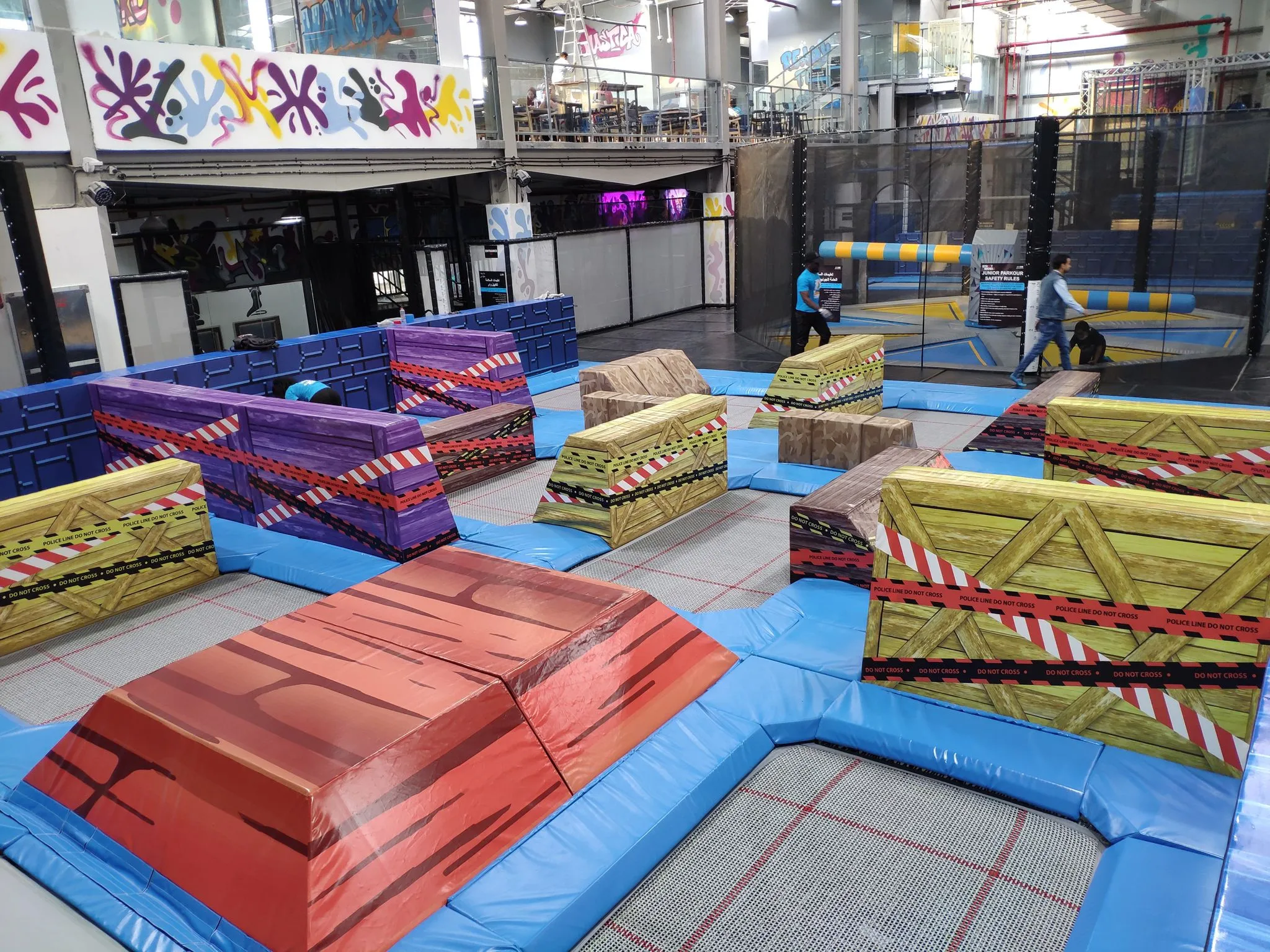 Indoor Recreation Center One-Stop Shop Large Commercial Trampoline Park by China Cheer Amusement