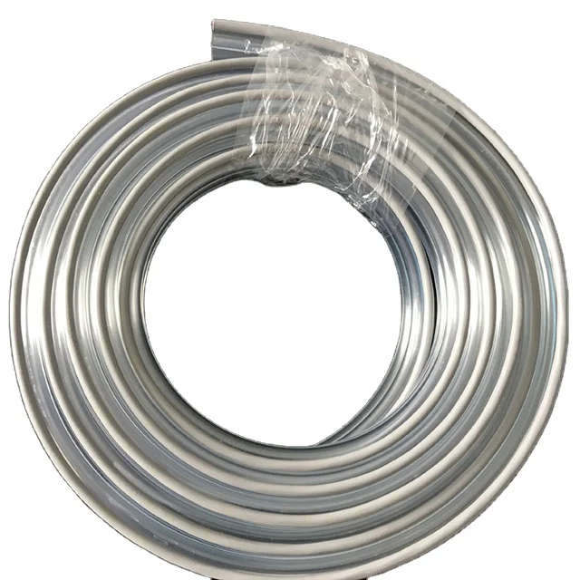 Double row PVC tube with cable