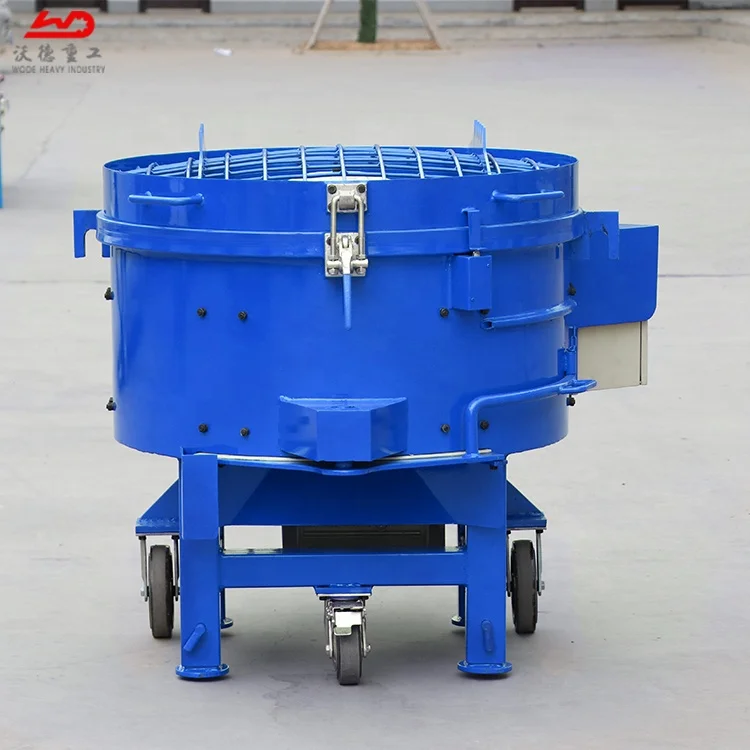 WRM250 Electric Small Hot Sell Pan Type 250kg Refractory Material Mixer Machine For Castable Mixing