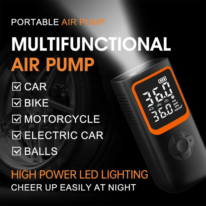 Car Battery Jump Starter Pack 1500A Peak for  7.0L Gas and 5.5L Diesel Engine 12V Auto Battery Booster with LED Light/USB