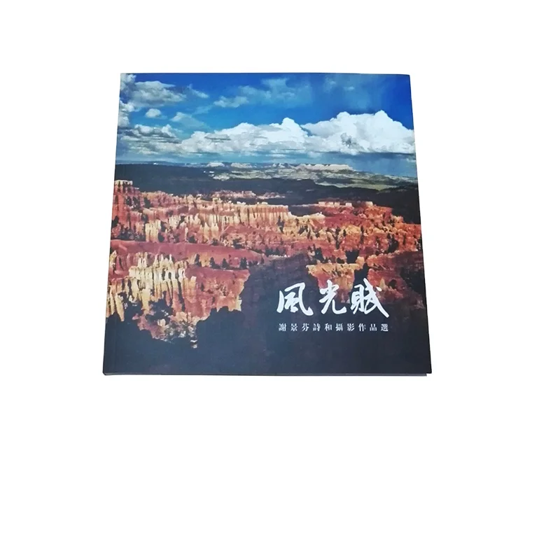 Wholesale hot sale Custom logo Full Color Catalog Softcover Magazine Printing Glossy Brochure Photo Book Printing
