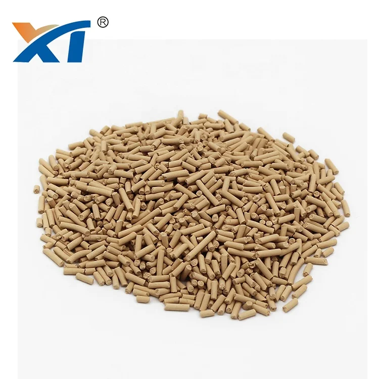 Высокоплотный Сферический гранулированный цеолит 4a, адсорбент молекулярного сита для удаления CO2 из природного газа, сжиженного углерода