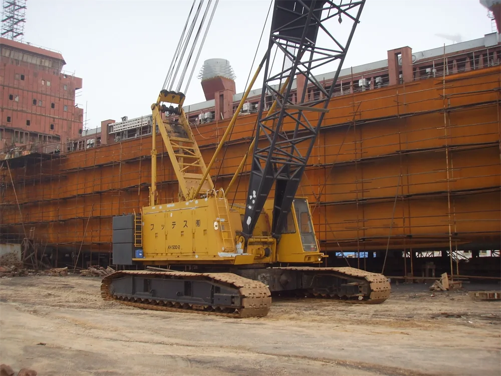Japan Hitachi Sumitomo 500ton Crawler Crane KH500 for Sale in Shanghai  KH500  KH500