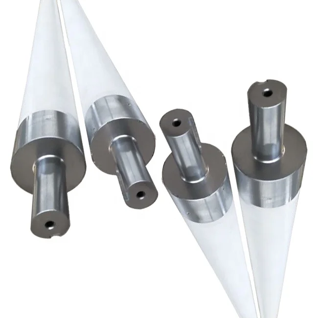 Quartz fused silica ceramic hollow roller for silicon steel continuous annealing furnace