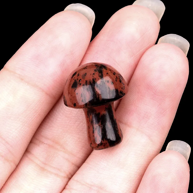 Handmade Labradorite Full Flash White & Pure Mushroom Clear Quartz Crystal Natural Stone Gemstone as Healing Gift