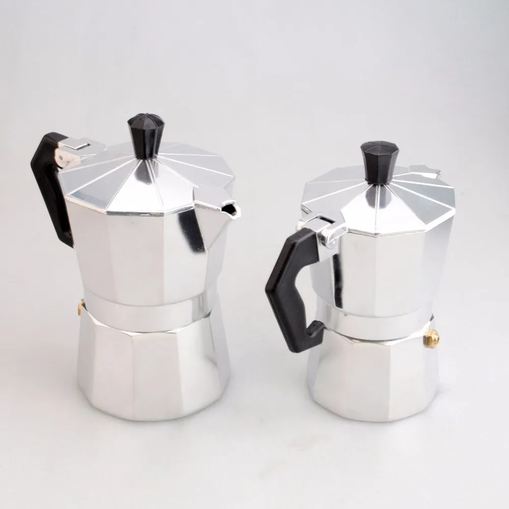 Amzone best sale competitive price aluminum espresso coffee maker  moka pot