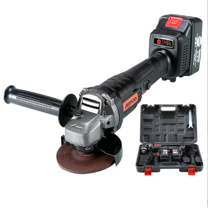 Factory Effective Power Portable Brushless Cordless Angle Grinder 100mm Electric Cut Off Machine portable total angle grinder