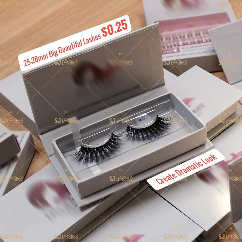 Luxury Eyelash Box Material and Luxury Magnetic Box/ Eyelash Case/ Clear Acrylic Lash Display Box Box Type custom eyelash box