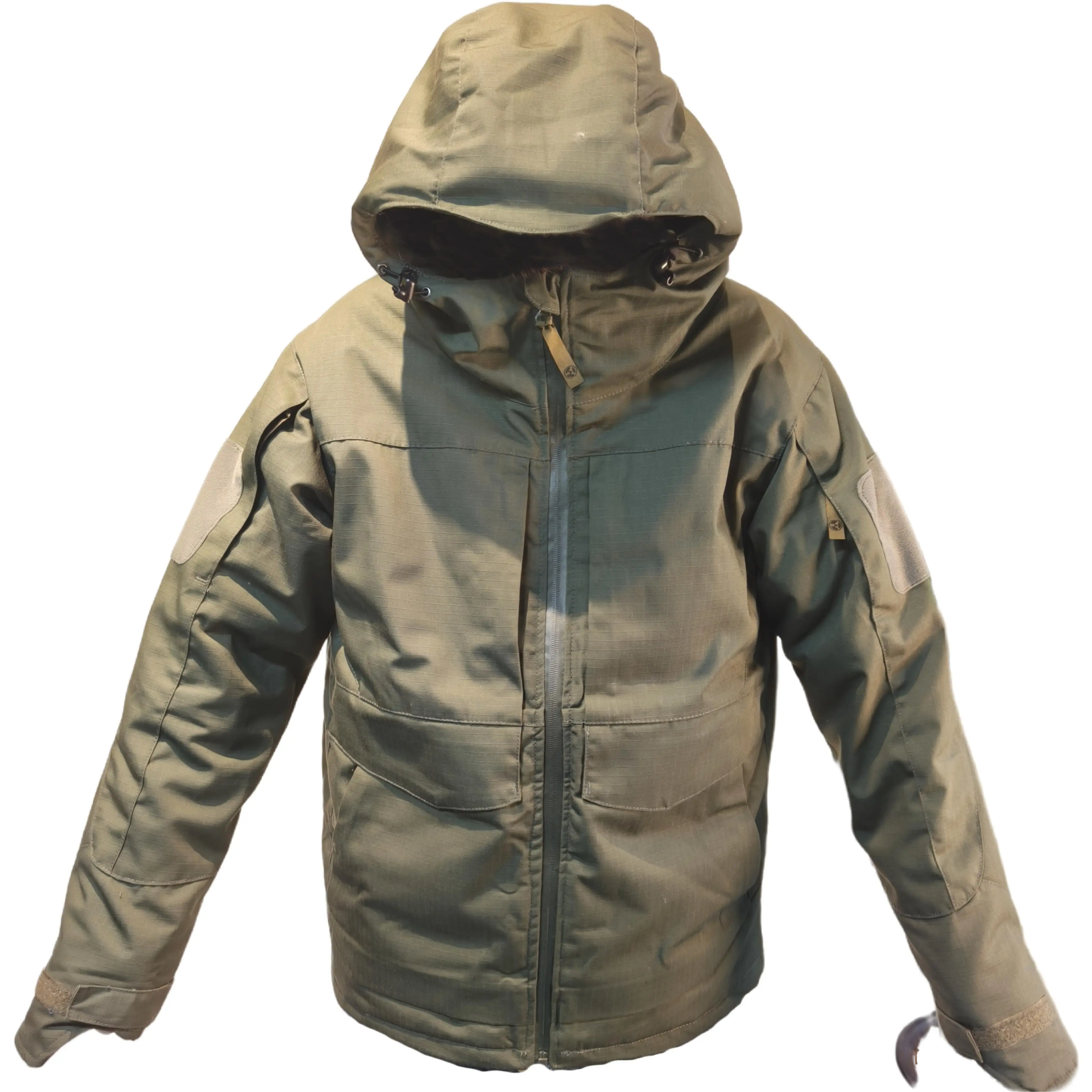 Multicam Winter Waterproof Heated Tactical Uniform Outdoor Camouflage Hunting Warm Down Hooded Coat Hiking Jacket For Men