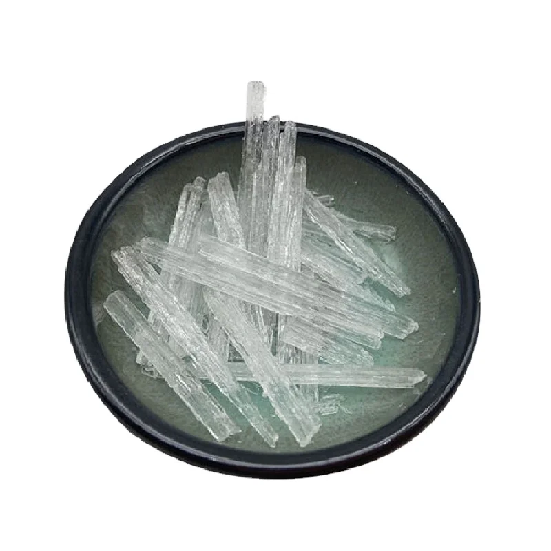 
Factory Supply 100% Natural Menthol Crystals 99% Pharma/Food Grade CAS 89-78-1 25kg/Drum 
