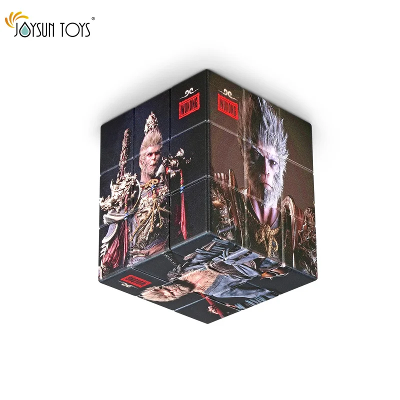 Fidget Toys 3x3x3 Speed Puzzle Chinese Wukong Cube holographic ip Toys Rubix cube professional touch Magic cube