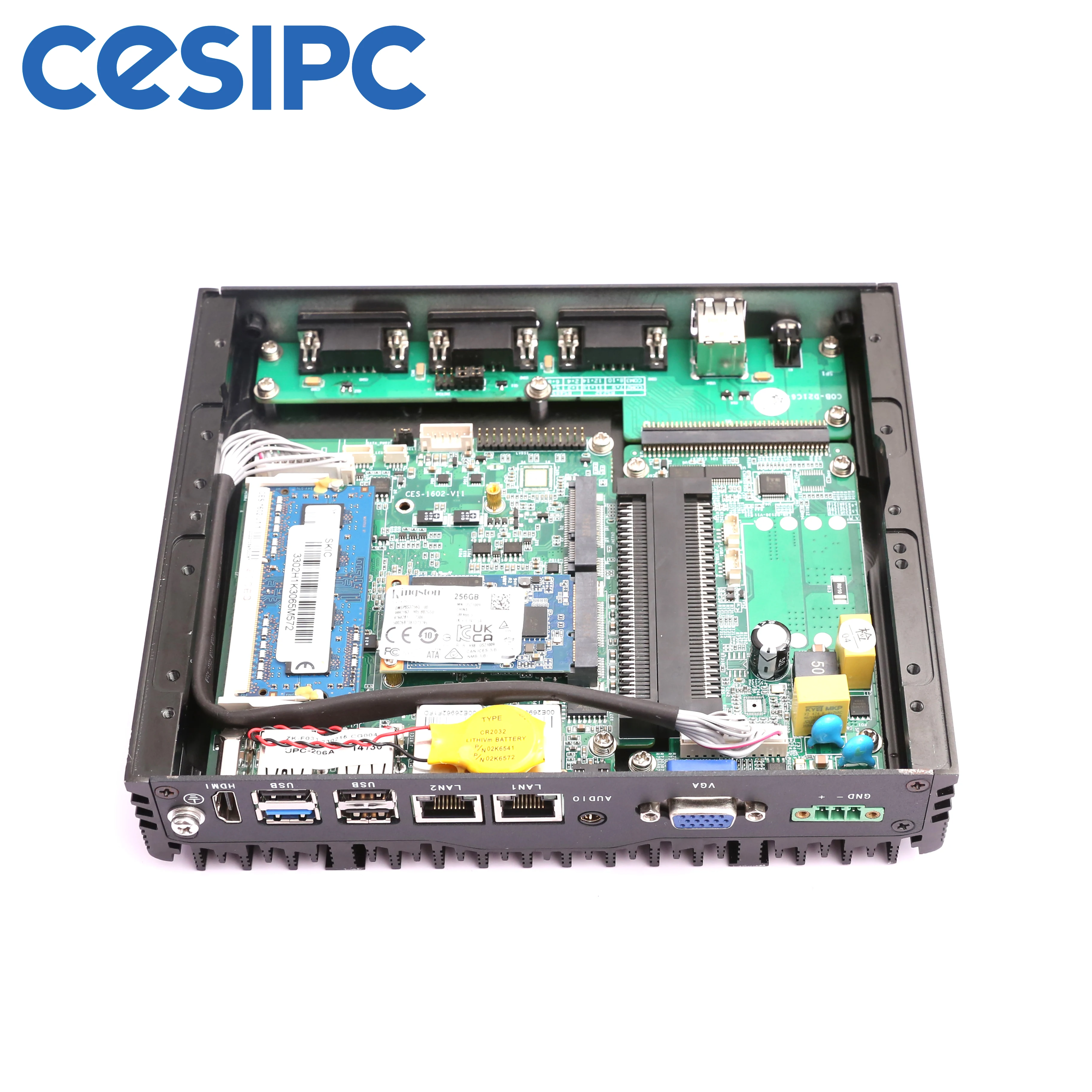 CESIPC 10 inch Embedded IP65 mSATA SSD Waterproof all in one Industrial Computer Touch Screen Industrial Panel PC