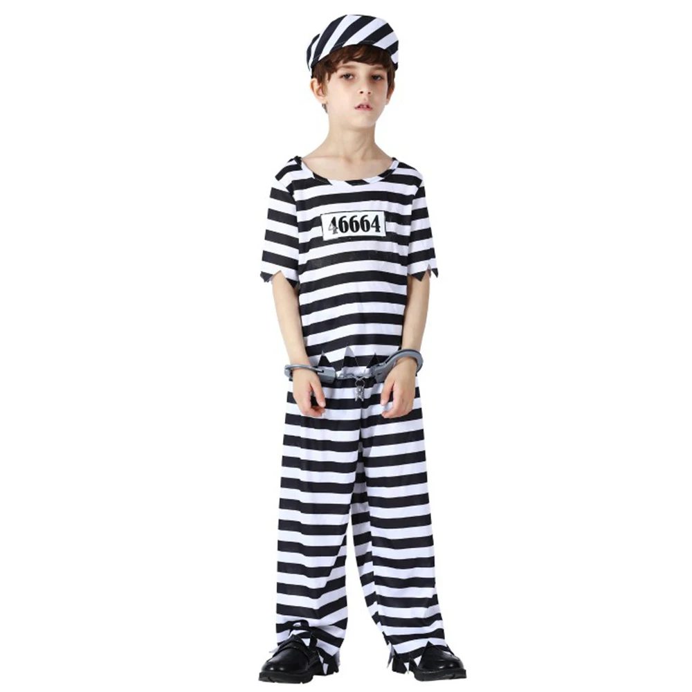 DX-G002002 Halloween ball costume COS prisoner costume show Party costume