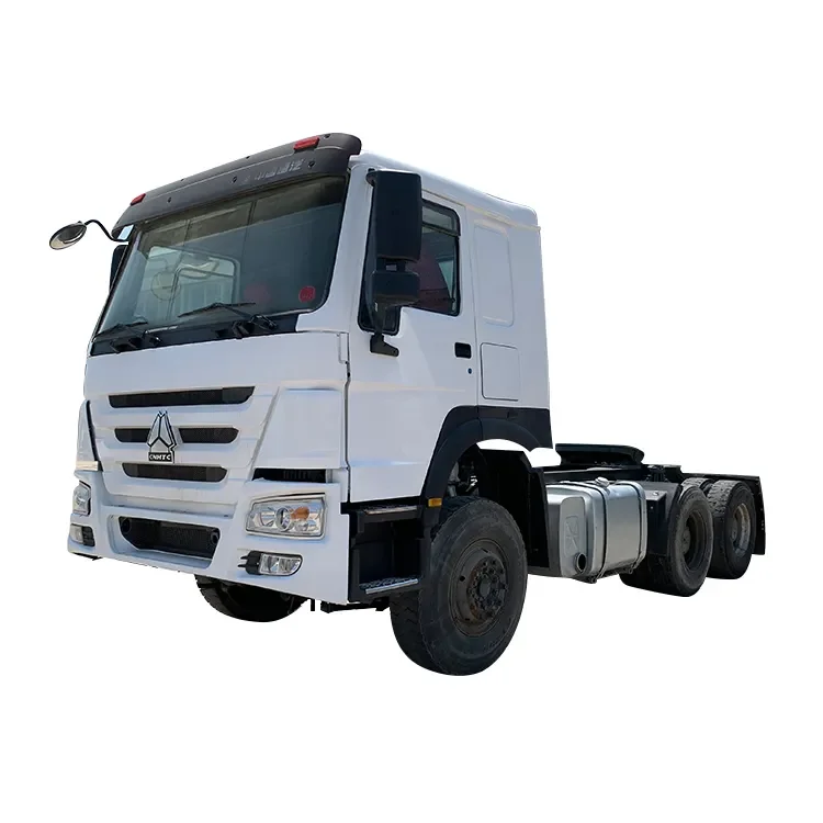 Б/у 6 х4 10 колесный грузовик Sinotruk Howo 371Hp 336Hp Тракторная головка тягач