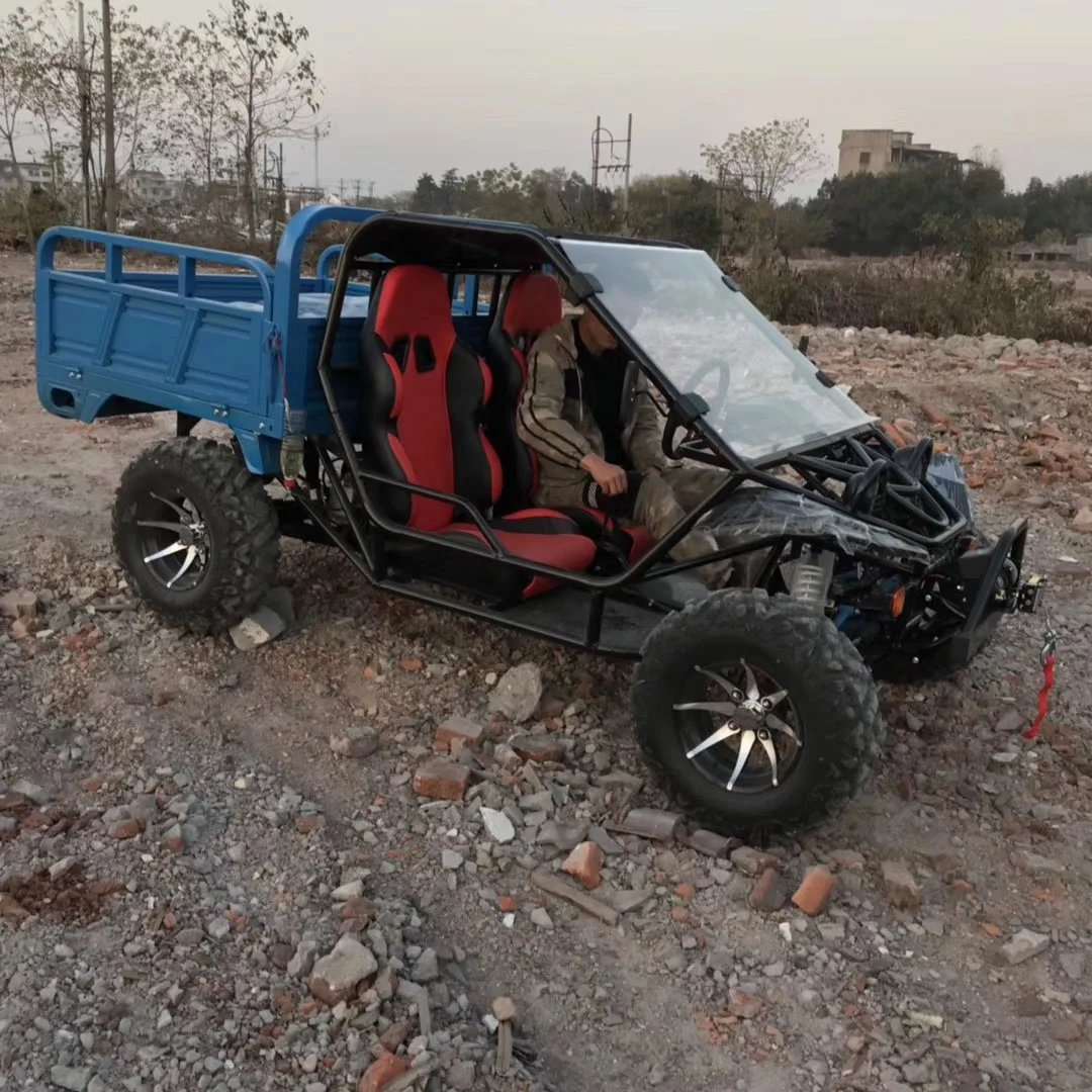 Powerful Gas UTV Farm Buggies 250CC Farm ATV With Hopper