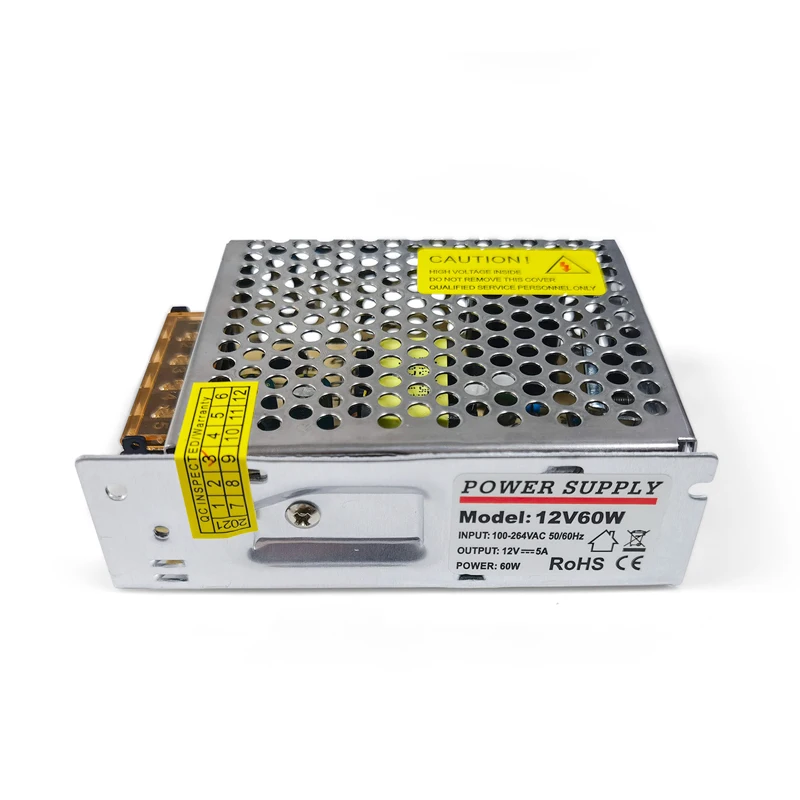 AC/DC Converter Input Voltage 10~240Vdc To 5V/12V/24V/36V/48V 60W Industrial Automation Power Module Supply