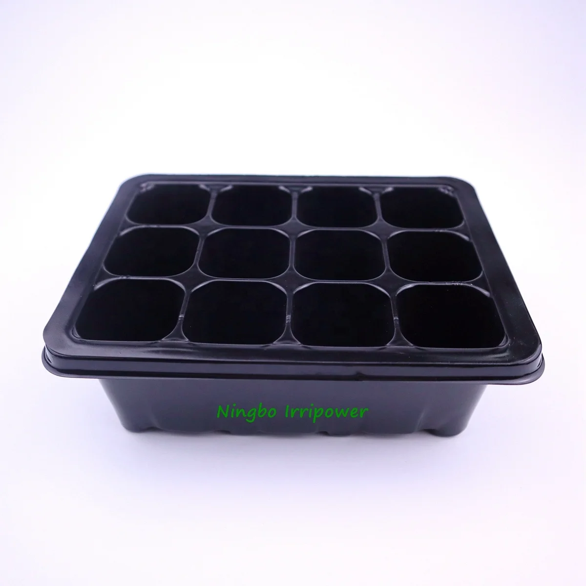 Seed Trays Kit 12 Cells Propagator Germination Tray with Holes Bases and Lids Seedling Tray Plant Grow Kit