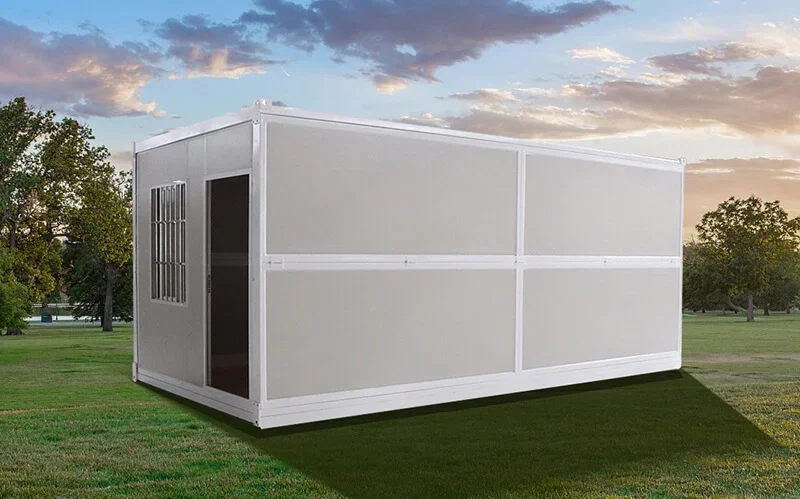 Minimalist Quick Installation Security Movable Portable Prefabricated Foldable House Waterproof Folding Container Home Hotels